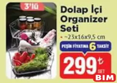 DOLAP İÇİ ORGANİZER SETİ 3'LÜ fiyat ve kampanya bilgisi